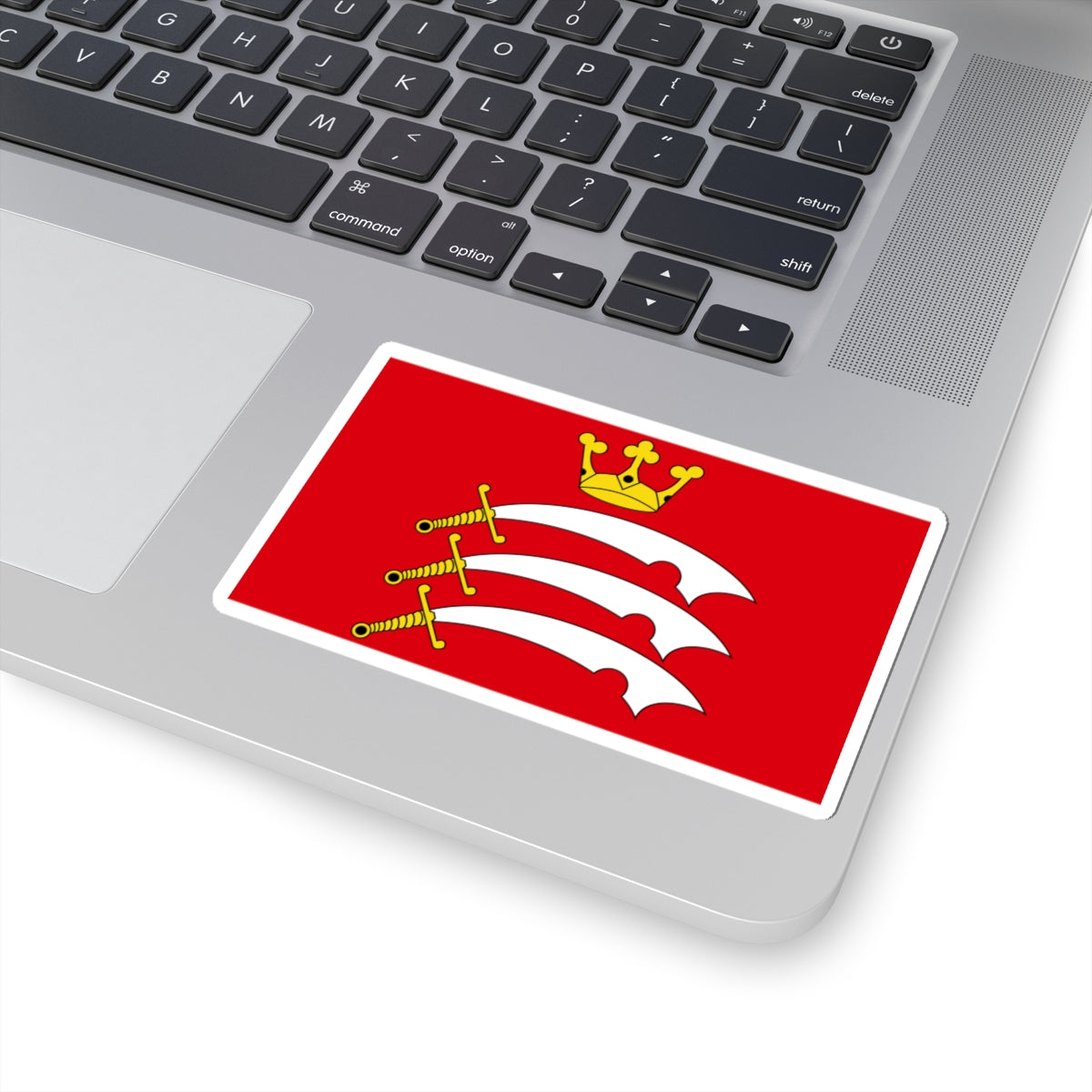 Flag of Middlesex (England) STICKER Vinyl Kiss-Cut Decal