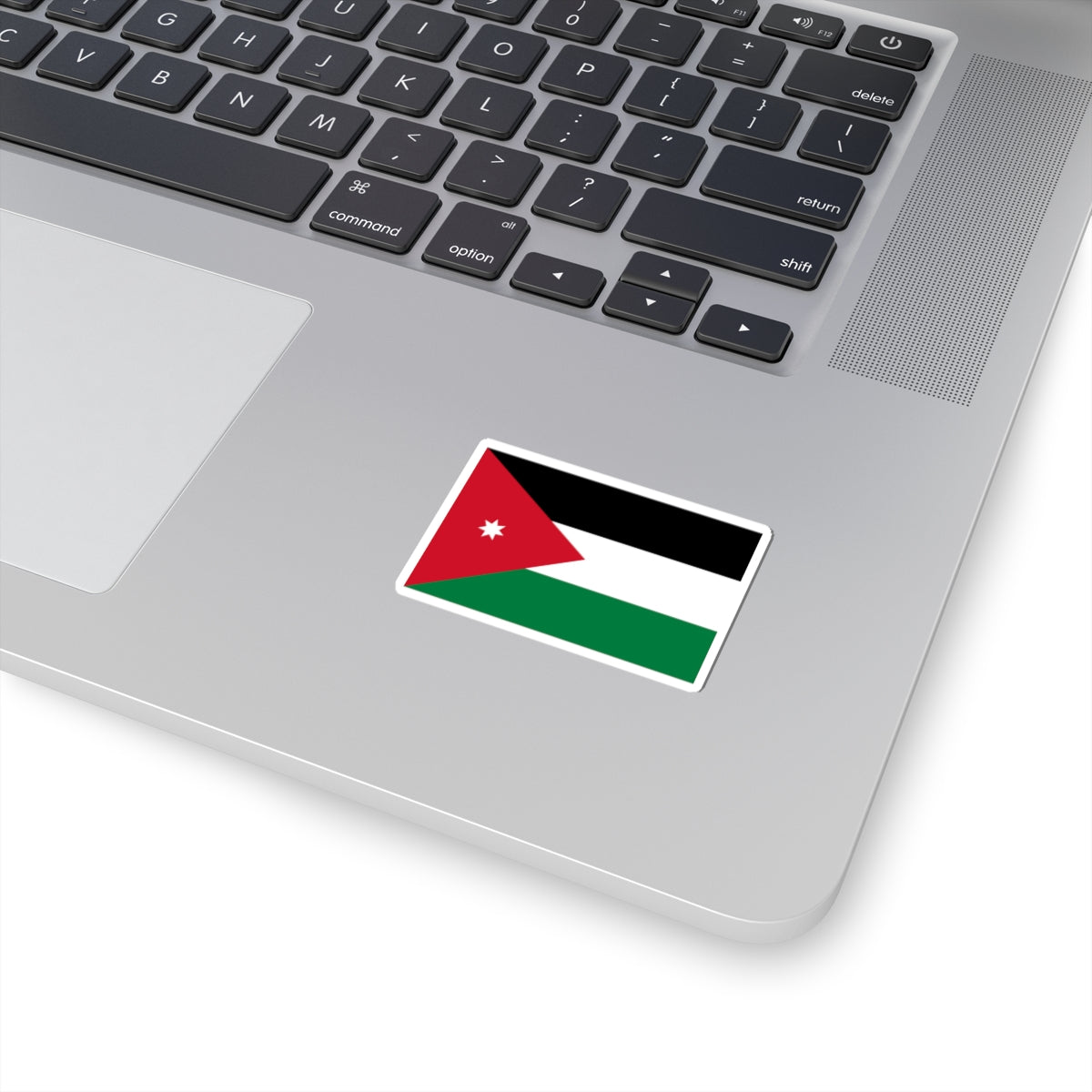 Flag of Jordan 3-2 (Jordan) STICKER Vinyl Kiss-Cut Decal