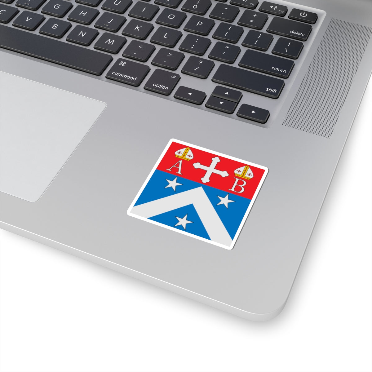 Drapeau Etienne Bagnoud (Switzerland) STICKER Vinyl Kiss-Cut Decal