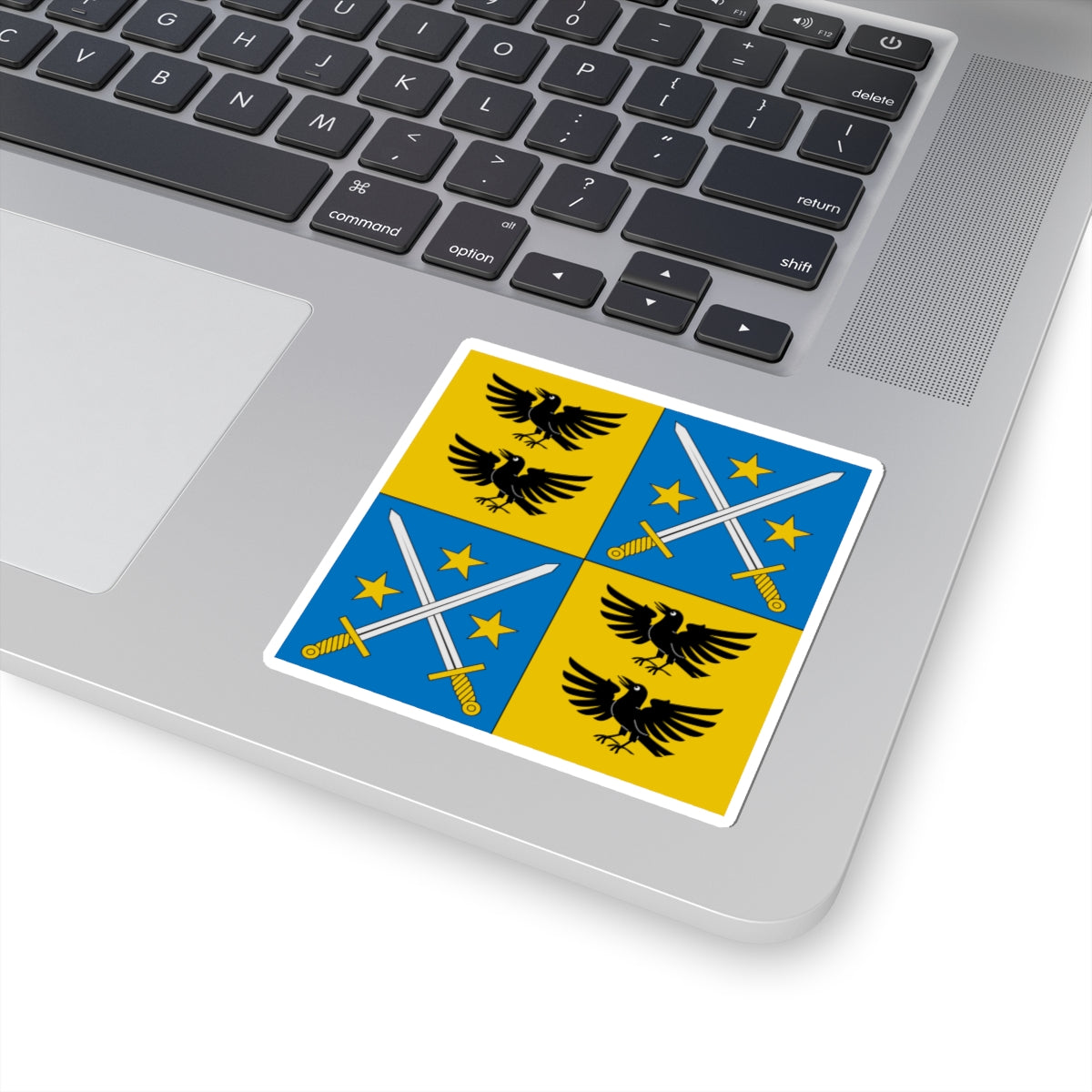 Flag of Martin Werlen (Switzerland) STICKER Vinyl Kiss-Cut Decal