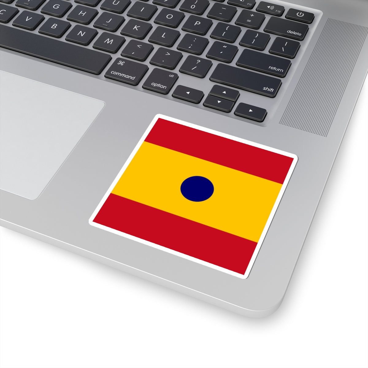 Flag of Rear Admiral Spain (Spain) STICKER Vinyl Kiss-Cut Decal