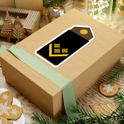 Army HRV OR 06 (Croatia) (Military Rank) STICKER Vinyl Kiss-Cut Decal