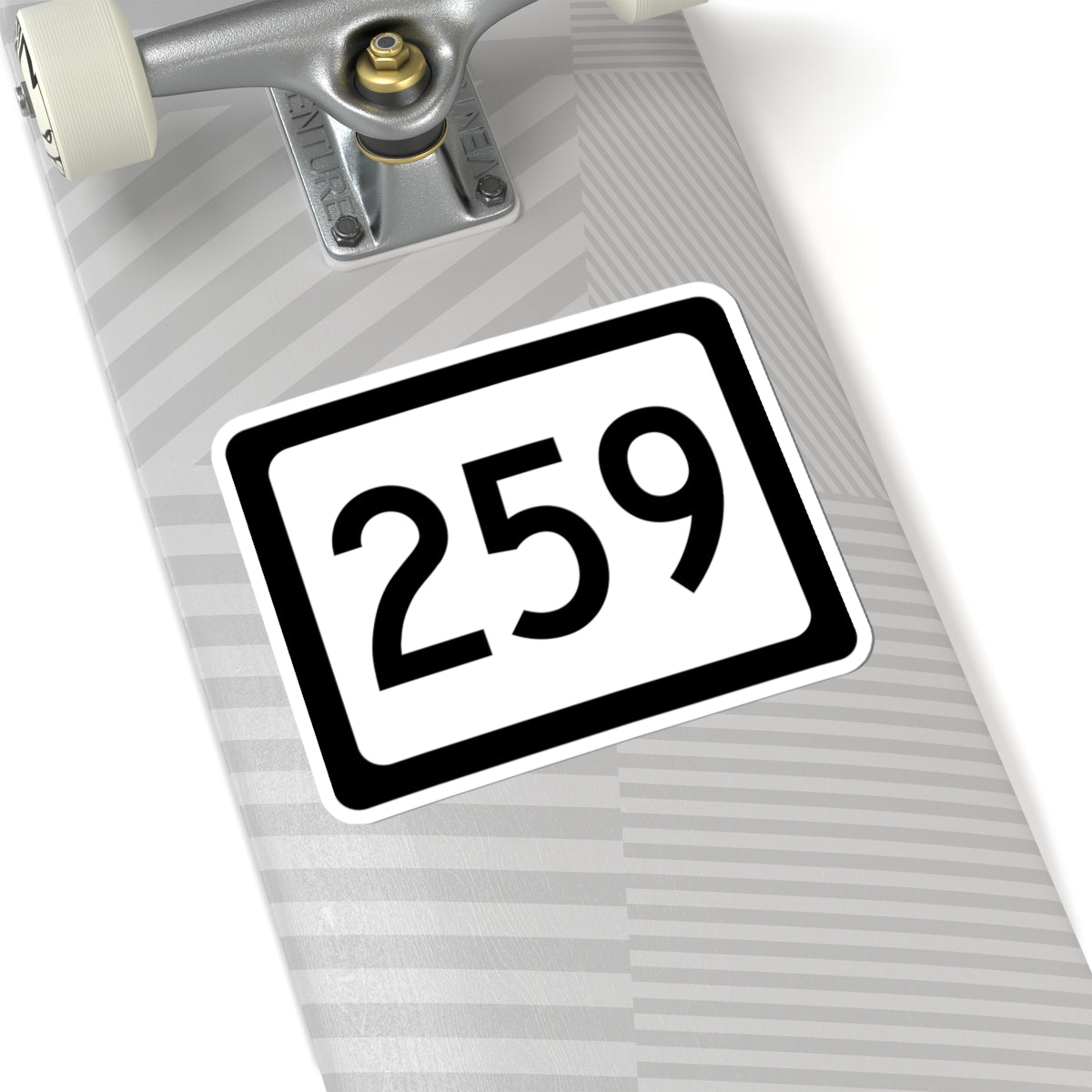 WV-259 (Virginia) (Road Sign) STICKER Vinyl Kiss-Cut Decal