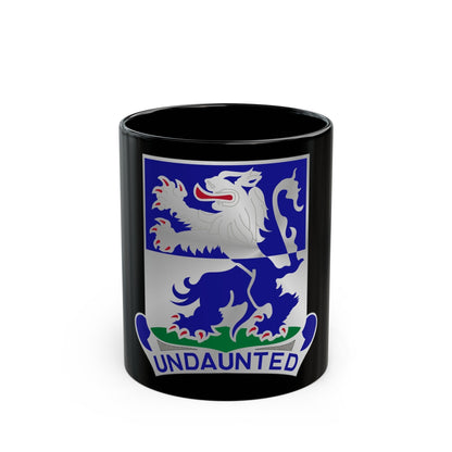 119th Infantry Regiment (U.S. Army) Black Coffee Mug-11oz-The Sticker Space