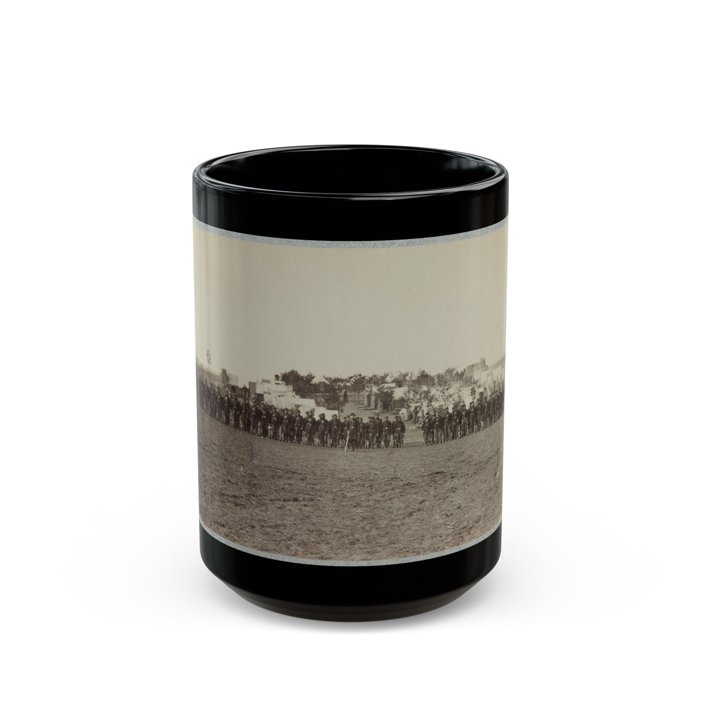 119th Pennsylvania Infantry (U.S. Civil War) Black Coffee Mug-15oz-The Sticker Space