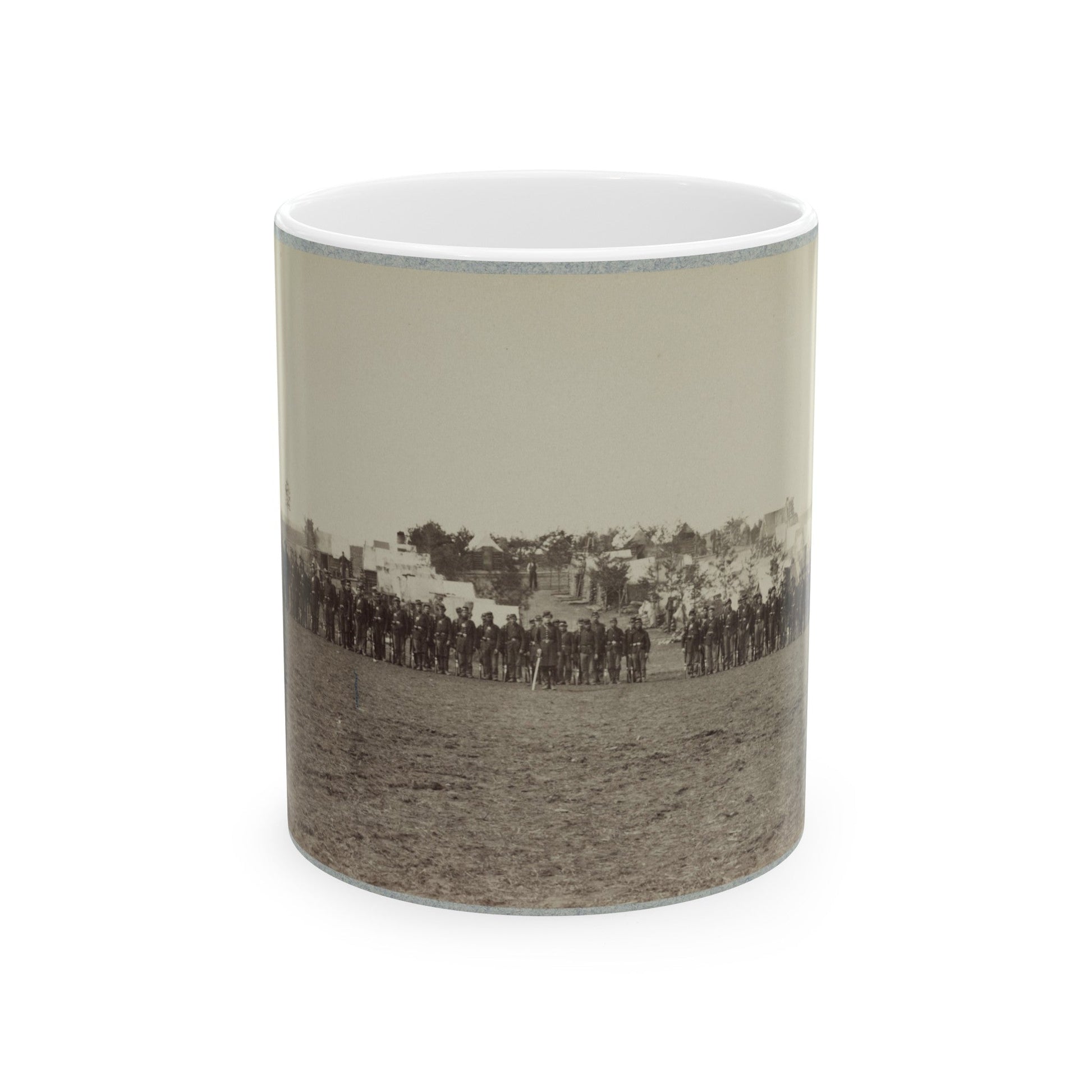 119th Pennsylvania Infantry (U.S. Civil War) White Coffee Mug-11oz-The Sticker Space