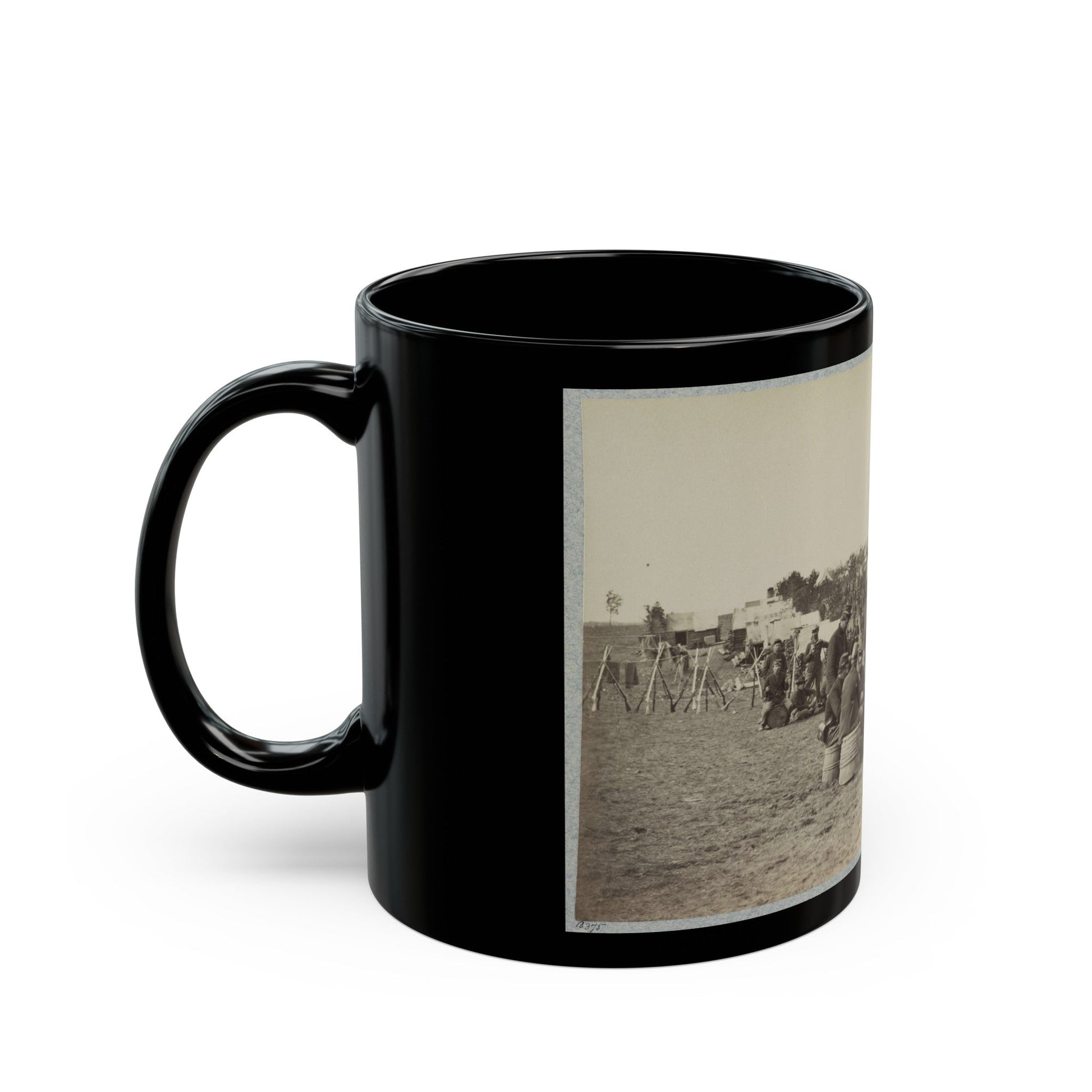 119th Pennsylvania Infantry(2) (U.S. Civil War) Black Coffee Mug-The Sticker Space