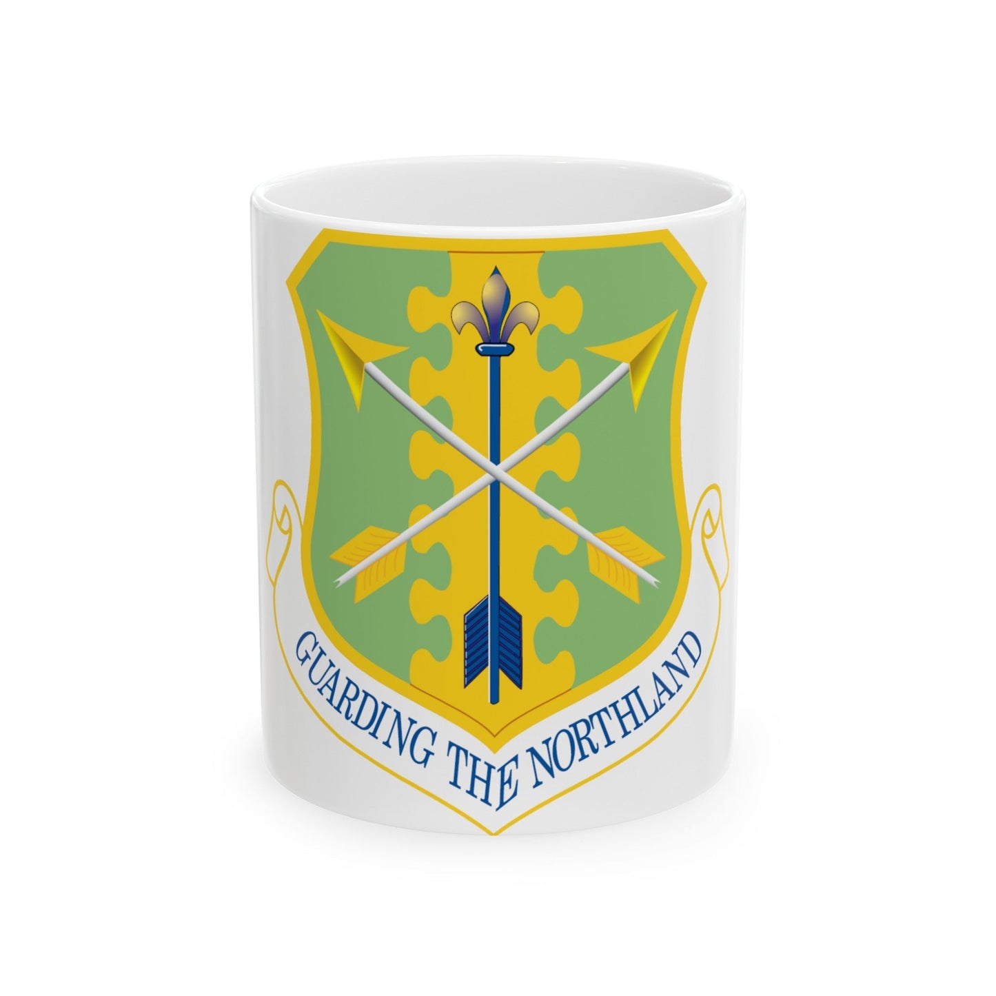 119th Wing (U.S. Air Force) White Coffee Mug-11oz-The Sticker Space