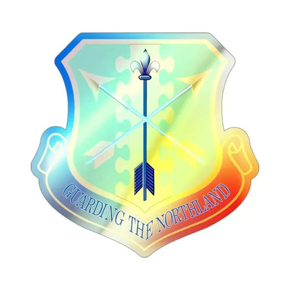 119th Wing (U.S. Air Force) Holographic STICKER Die-Cut Vinyl Decal 3 Inch Holographic - The Sticker Space