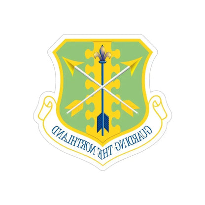 119th Wing (U.S. Air Force) REVERSE PRINT Transparent Die-Cut STICKER - The Sticker Space