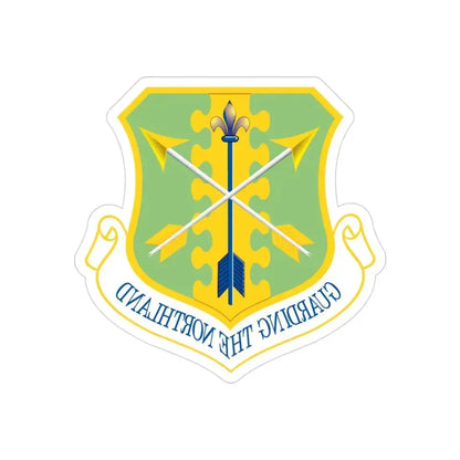 119th Wing (U.S. Air Force) REVERSE PRINT Transparent Die-Cut STICKER - The Sticker Space