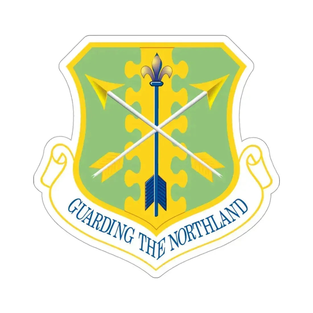 119th Wing (U.S. Air Force) STICKER Vinyl Die-Cut Decal 3 Inch - The Sticker Space