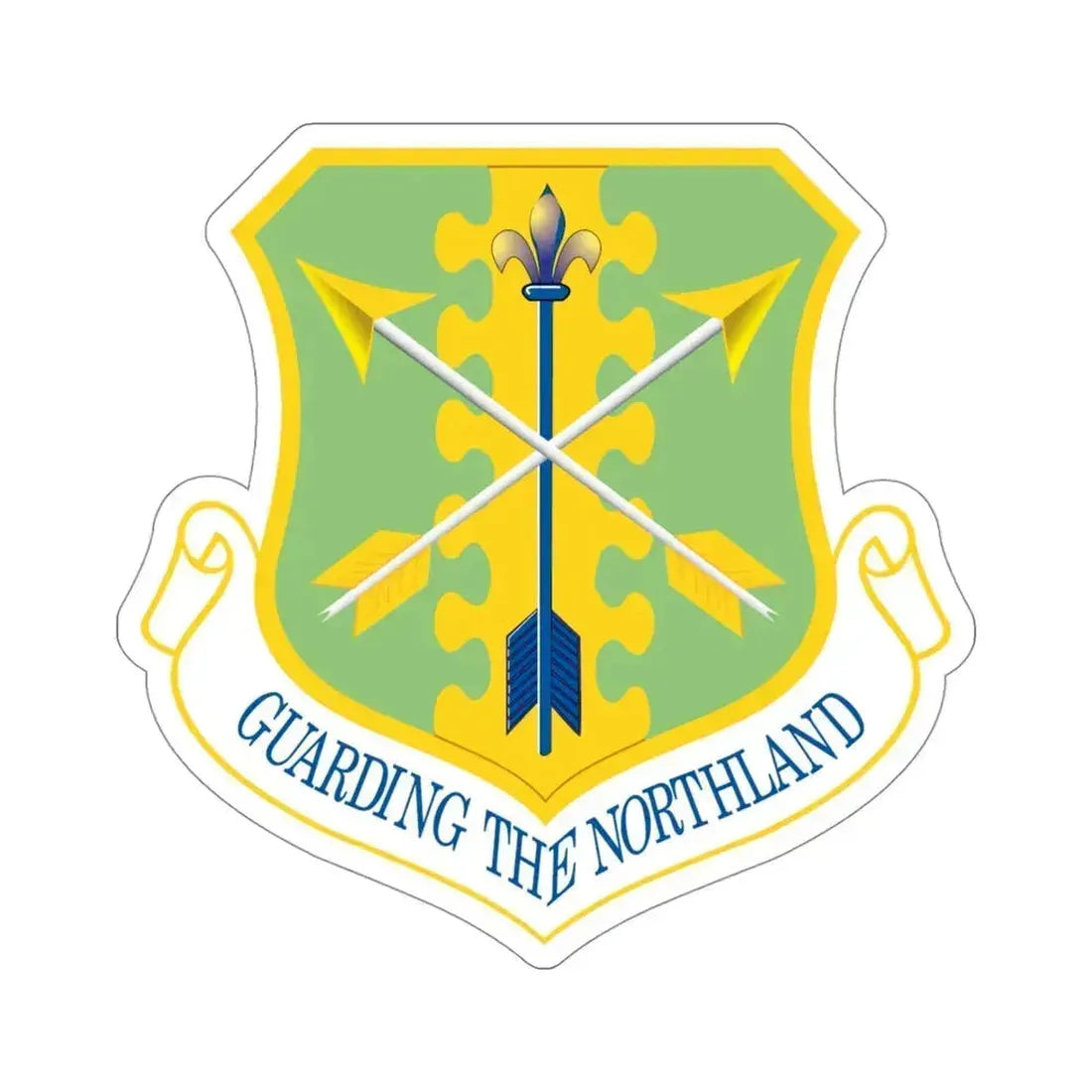 119th Wing (U.S. Air Force) STICKER Vinyl Die-Cut Decal 4 Inch - The Sticker Space