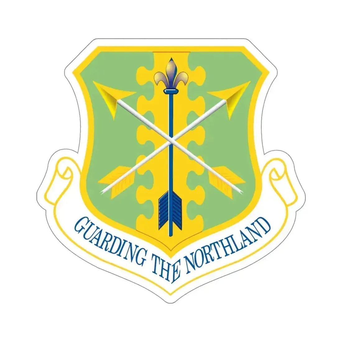 119th Wing (U.S. Air Force) STICKER Vinyl Die-Cut Decal 5 Inch - The Sticker Space