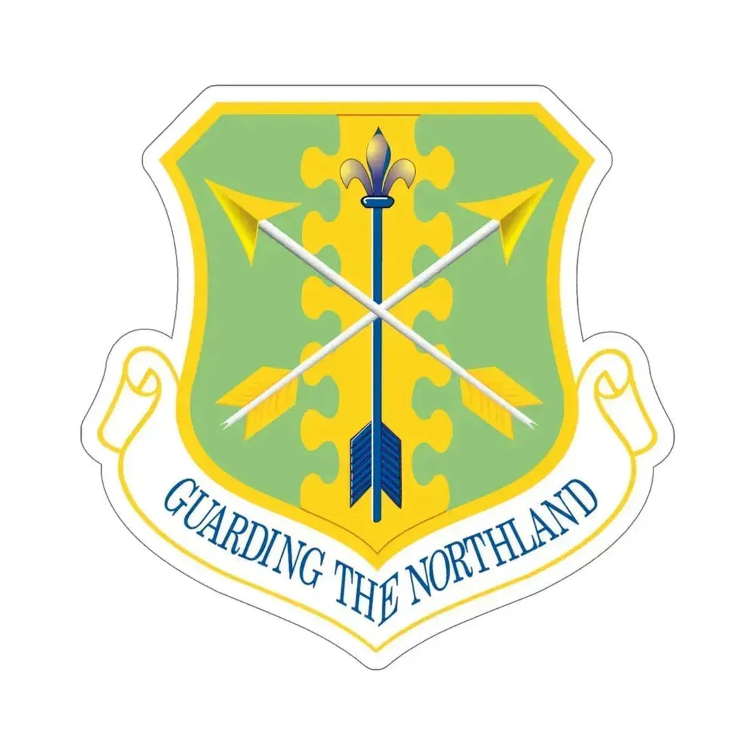 119th Wing (U.S. Air Force) STICKER Vinyl Die-Cut Decal 6 Inch - The Sticker Space