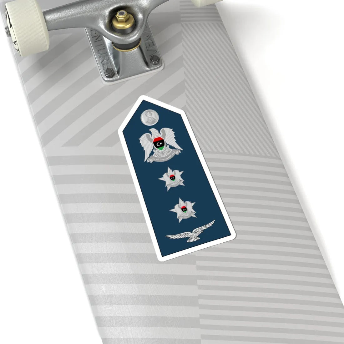 11.Libyan Air Force COL (Libya) (Military Rank) STICKER Vinyl Kiss-Cut Decal - The Sticker Space
