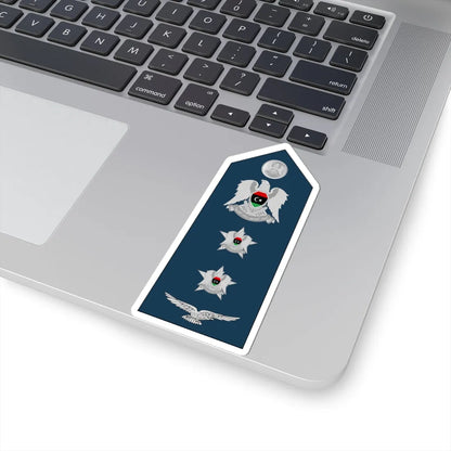 11.Libyan Air Force COL (Libya) (Military Rank) STICKER Vinyl Kiss-Cut Decal - The Sticker Space