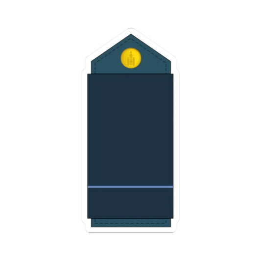 11.Mongolian Air Force MAJ (Mongolia) (Military Rank) STICKER Vinyl Kiss-Cut Decal 2 Inch White - The Sticker Space