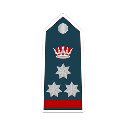 11.RBAF BG (Bahrain) (Military Rank) STICKER Vinyl Kiss-Cut Decal 3 Inch White - The Sticker Space