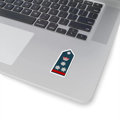11.RBAF BG (Bahrain) (Military Rank) STICKER Vinyl Kiss-Cut Decal - The Sticker Space