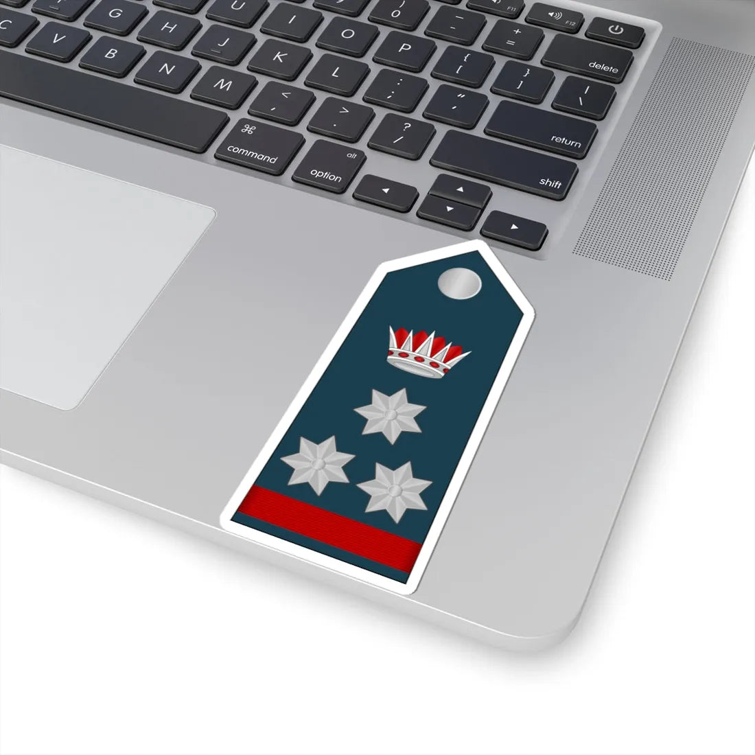 11.RBAF BG (Bahrain) (Military Rank) STICKER Vinyl Kiss-Cut Decal - The Sticker Space