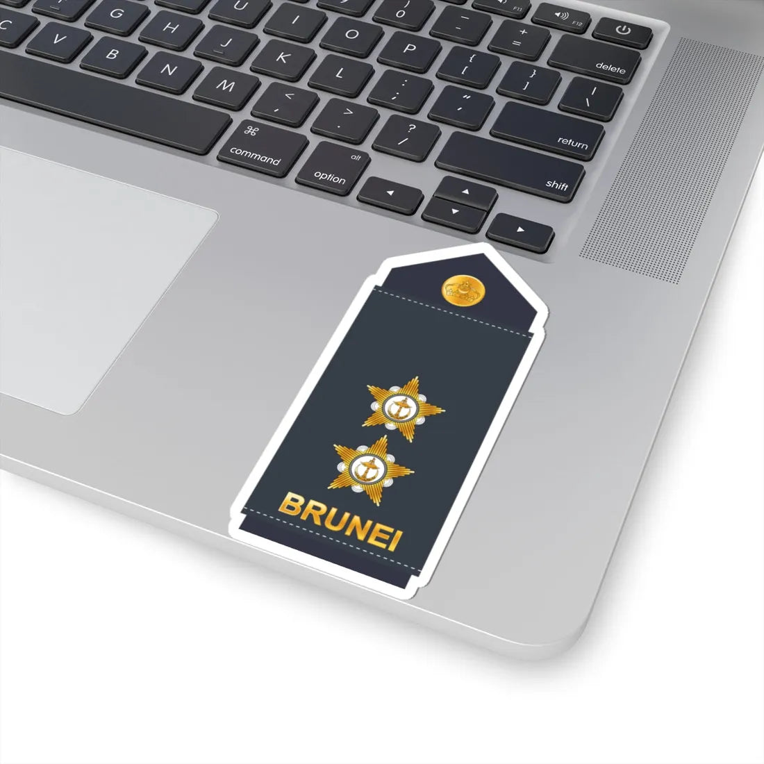 11.RBrAF 1LT (Brunei) (Military Rank) STICKER Vinyl Kiss-Cut Decal - The Sticker Space