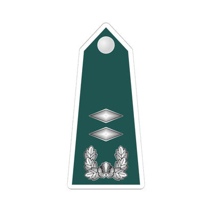 11.SKA 1LT (Korea) (Military Rank) STICKER Vinyl Kiss-Cut Decal 6 Inch White - The Sticker Space