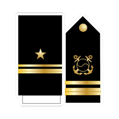 11.SKN LTJG (Korea) (Military Rank) STICKER Vinyl Kiss-Cut Decal 2 Inch White - The Sticker Space