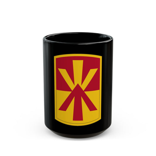 11th Air Defense Artillery Brigade (U.S. Army) Black Coffee Mug-15oz-The Sticker Space