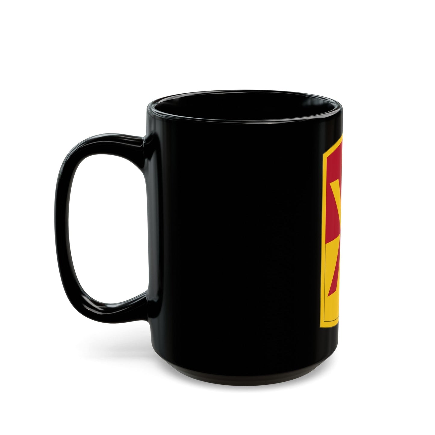 11th Air Defense Artillery Brigade (U.S. Army) Black Coffee Mug-The Sticker Space