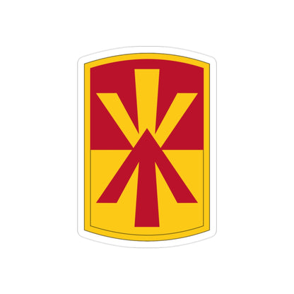 11th Air Defense Artillery Brigade (U.S. Army) REVERSE PRINT Transparent STICKER-2 Inch-The Sticker Space