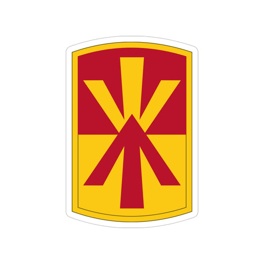 11th Air Defense Artillery Brigade (U.S. Army) Transparent STICKER Die-Cut Vinyl Decal-6 Inch-The Sticker Space