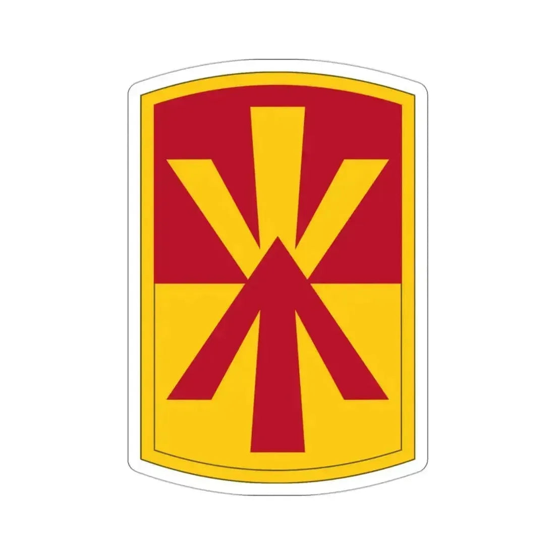 11th Air Defense Artillery Brigade (U.S. Army) STICKER Vinyl Die-Cut Decal 3 Inch - The Sticker Space