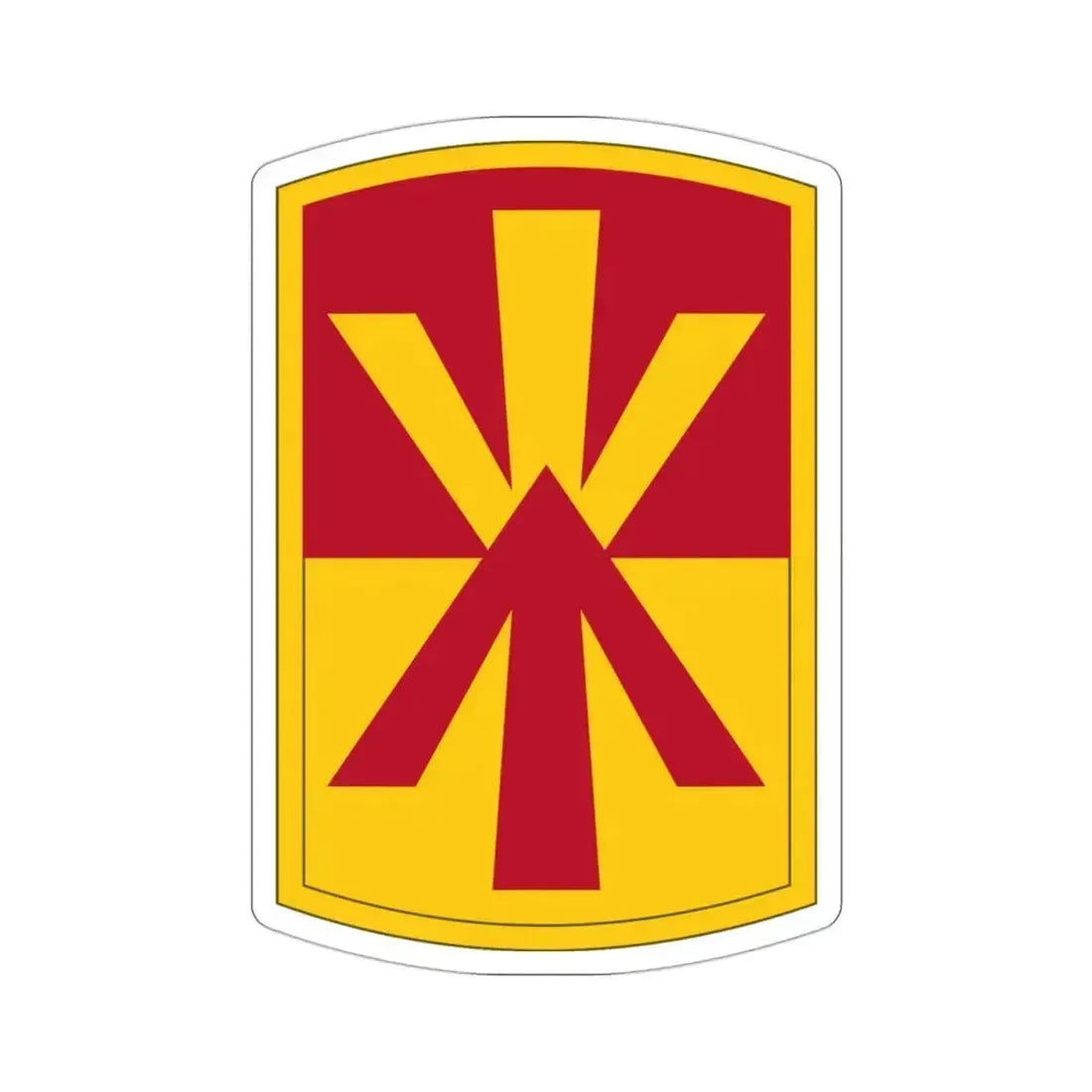 11th Air Defense Artillery Brigade (U.S. Army) STICKER Vinyl Die-Cut Decal 3 Inch - The Sticker Space