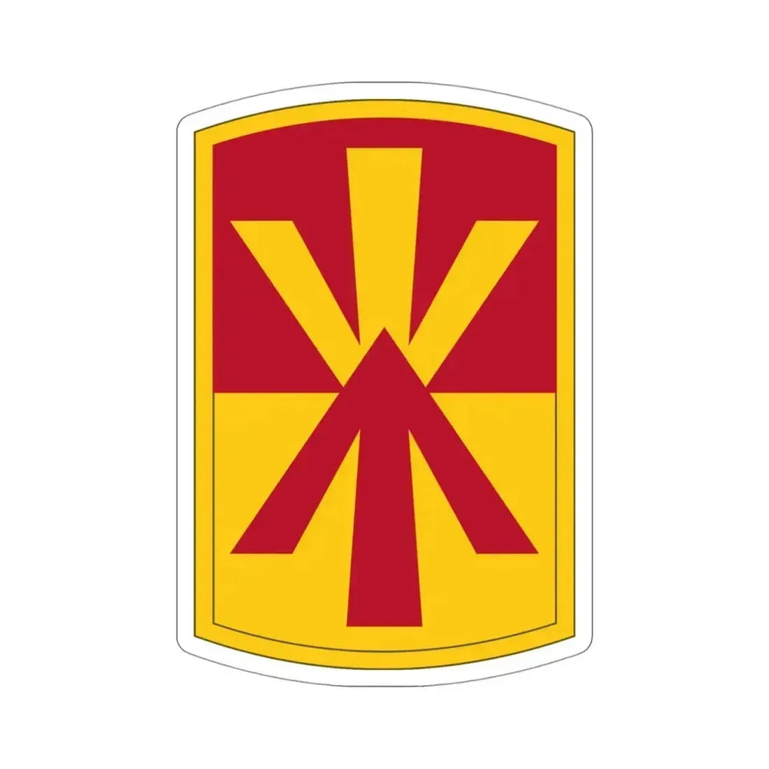 11th Air Defense Artillery Brigade (U.S. Army) STICKER Vinyl Die-Cut Decal 4 Inch - The Sticker Space
