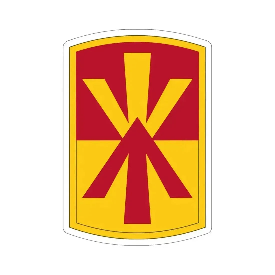 11th Air Defense Artillery Brigade (U.S. Army) STICKER Vinyl Die-Cut Decal 5 Inch - The Sticker Space