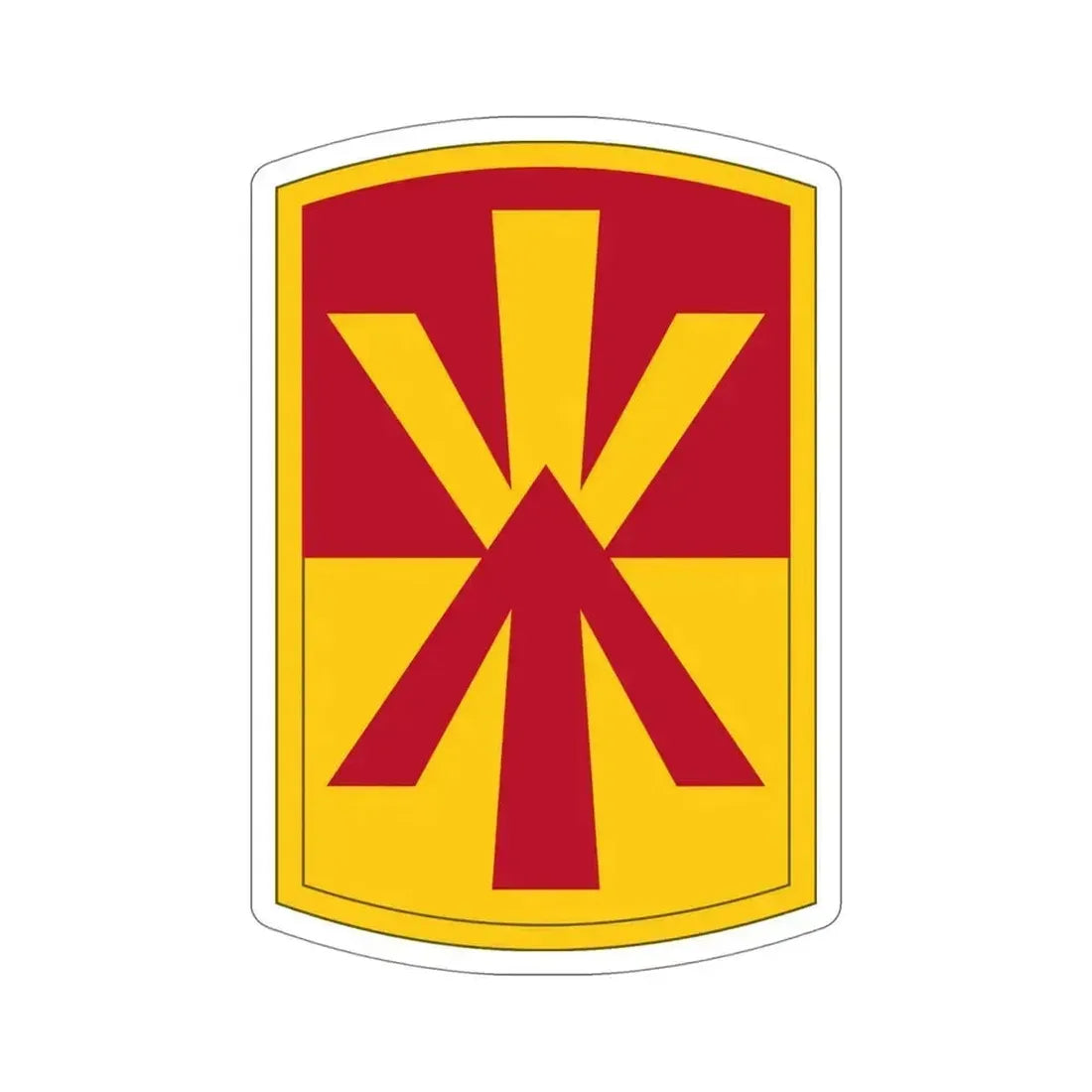 11th Air Defense Artillery Brigade (U.S. Army) STICKER Vinyl Die-Cut Decal 5 Inch - The Sticker Space