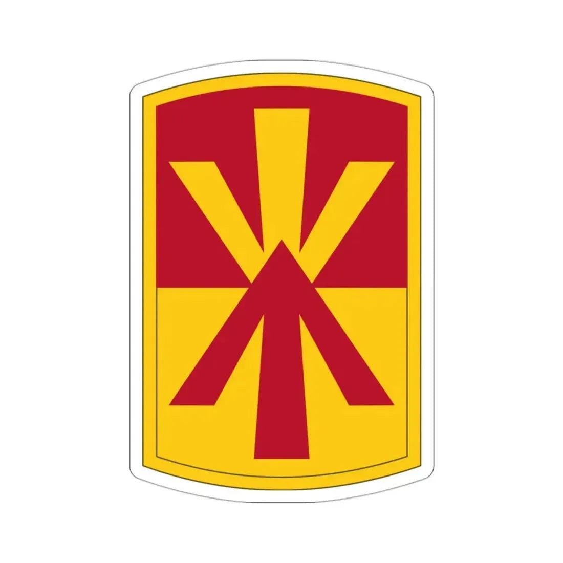 11th Air Defense Artillery Brigade (U.S. Army) STICKER Vinyl Die-Cut Decal - The Sticker Space