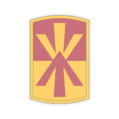 11th Air Defense Artillery Brigade (U.S. Army) STICKER Vinyl Kiss-Cut Decal 2 Inch Transparent - The Sticker Space