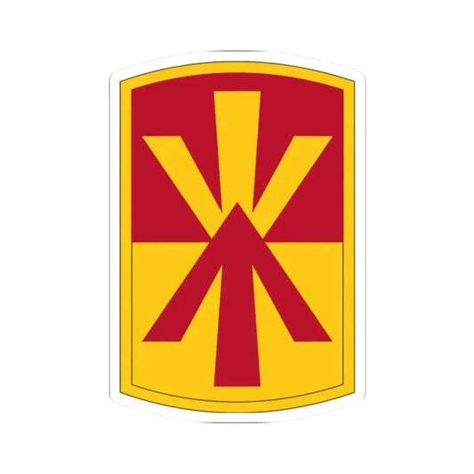 11th Air Defense Artillery Brigade (U.S. Army) STICKER Vinyl Kiss-Cut Decal 2 Inch White - The Sticker Space