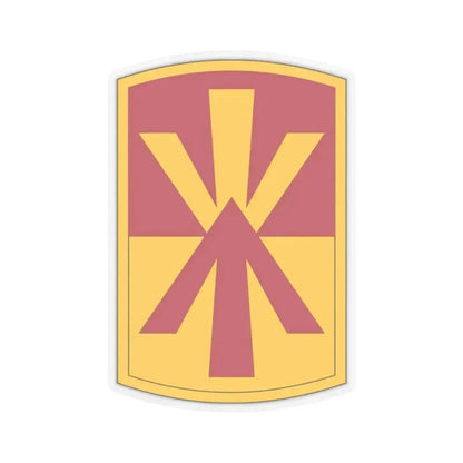 11th Air Defense Artillery Brigade (U.S. Army) STICKER Vinyl Kiss-Cut Decal 4 Inch Transparent - The Sticker Space