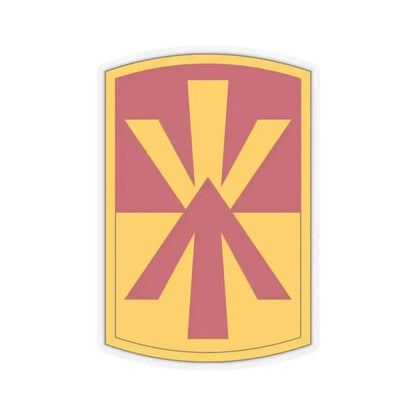 11th Air Defense Artillery Brigade (U.S. Army) STICKER Vinyl Kiss-Cut Decal 6 Inch Transparent - The Sticker Space