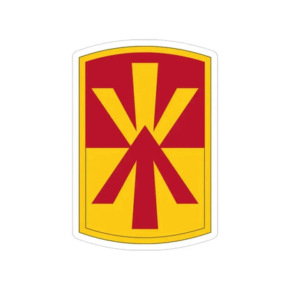 11th Air Defense Artillery Brigade (U.S. Army) Transparent STICKER Die-Cut Vinyl Decal 4 Inch - The Sticker Space