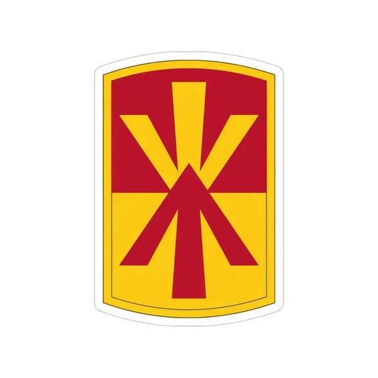 11th Air Defense Artillery Brigade (U.S. Army) Transparent STICKER Die-Cut Vinyl Decal 6 Inch - The Sticker Space
