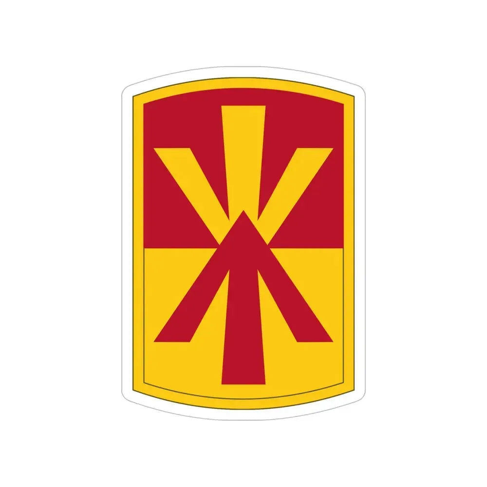 11th Air Defense Artillery Brigade (U.S. Army) Transparent STICKER Die-Cut Vinyl Decal - The Sticker Space