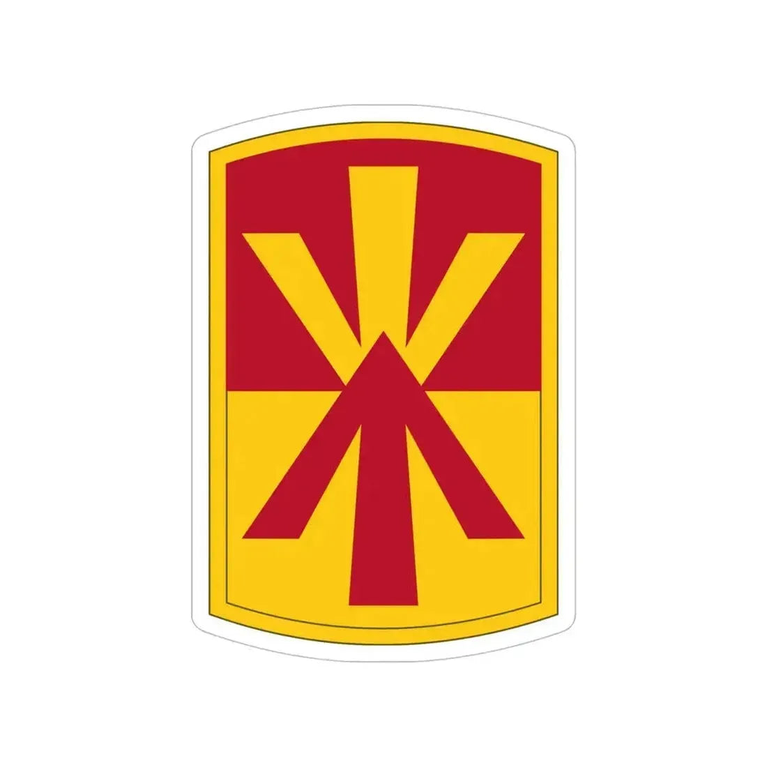 11th Air Defense Artillery Brigade (U.S. Army) Transparent STICKER Die-Cut Vinyl Decal - The Sticker Space
