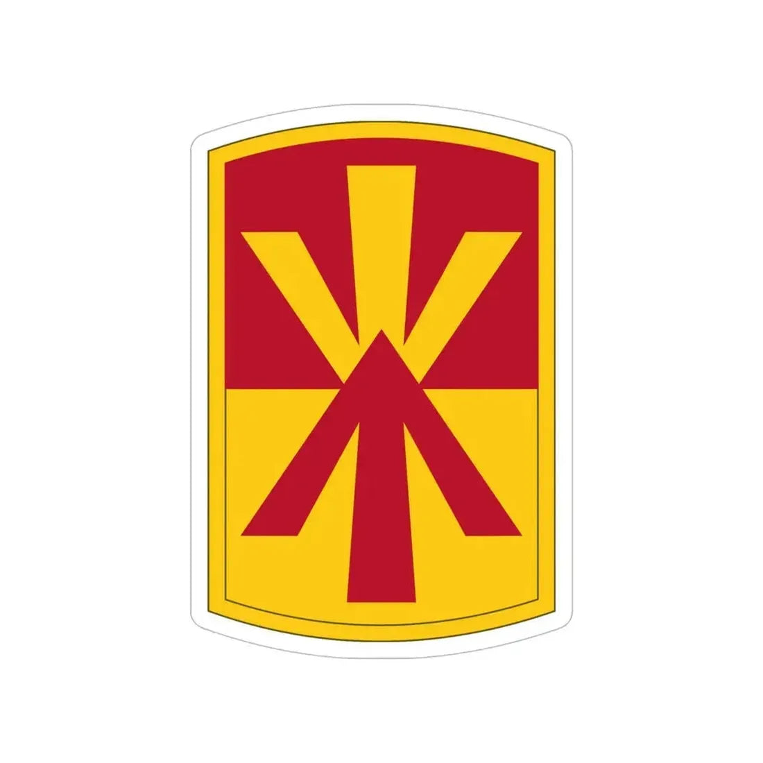 11th Air Defense Artillery Brigade (U.S. Army) Transparent STICKER Die-Cut Vinyl Decal - The Sticker Space