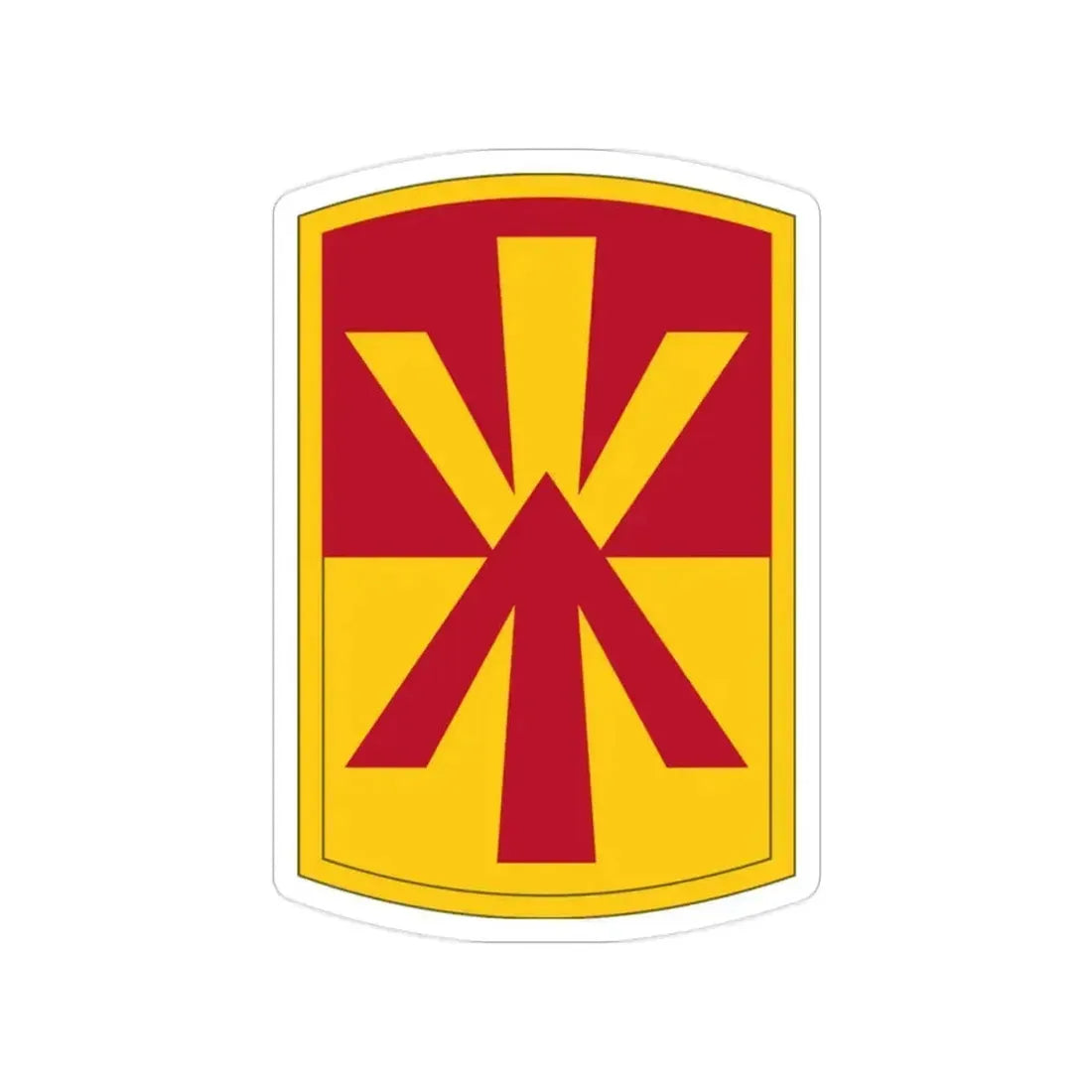 11th Air Defense Artillery Brigade (U.S. Army) Transparent STICKER Die-Cut Vinyl Decal - The Sticker Space
