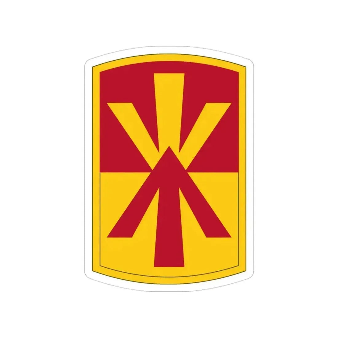11th Air Defense Artillery Brigade (U.S. Army) Transparent STICKER Die-Cut Vinyl Decal - The Sticker Space