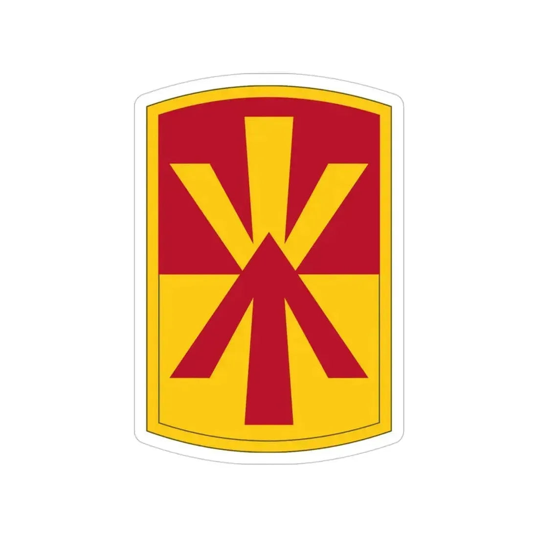 11th Air Defense Artillery Brigade (U.S. Army) Transparent STICKER Die-Cut Vinyl Decal - The Sticker Space